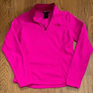 The North Face Fuchsia Half-Zip Fleece